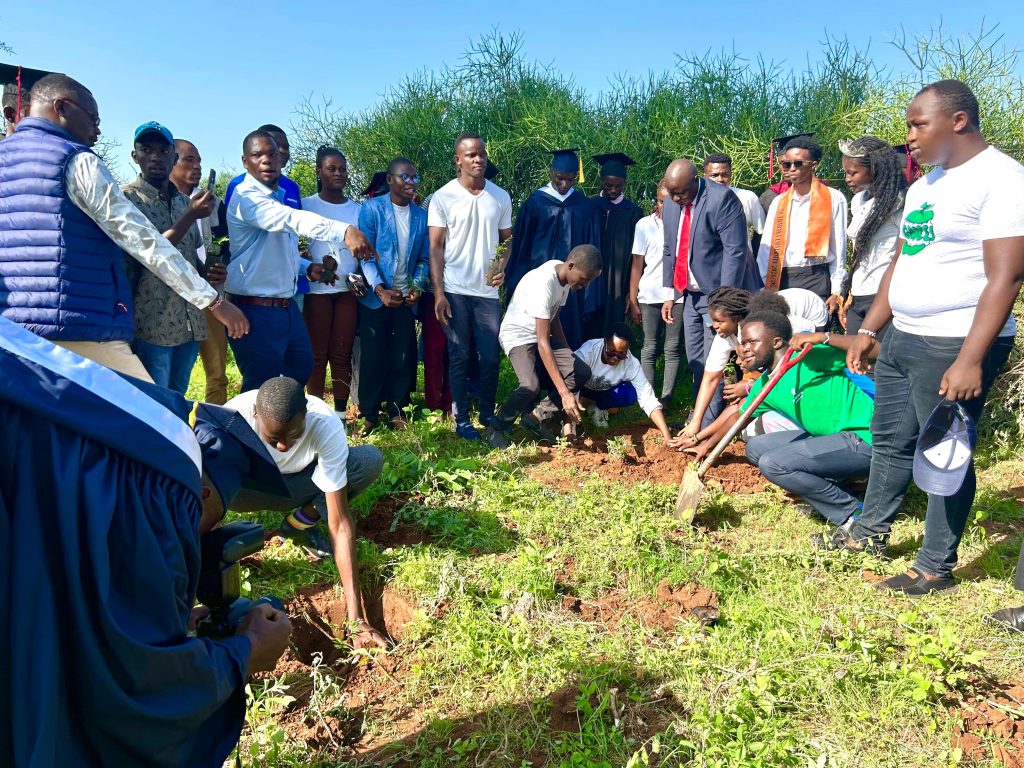 NRF Supports Sustainable Development at Tharaka University’s Tree Growing Exercise and 3rd Graduation Ceremony NRF Supports Sustainable Development at Tharaka University’s Tree Growing Exercise and 3rd Graduation Ceremony