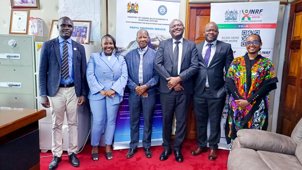 NRF and Kenya Fisheries Service Explore Research Collaboration for a Sustainable Blue Economy NRF and Kenya Fisheries Service Explore Research Collaboration for a Sustainable Blue Economy